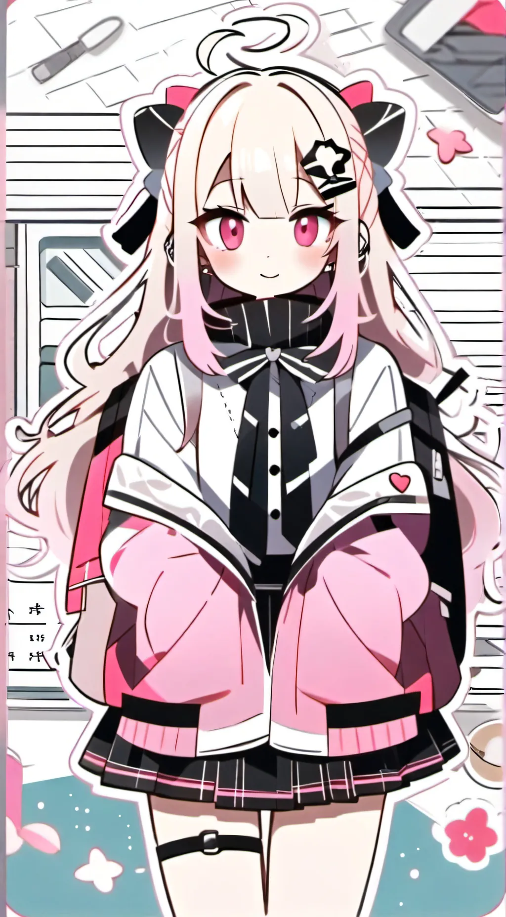 ai character: Hailey background