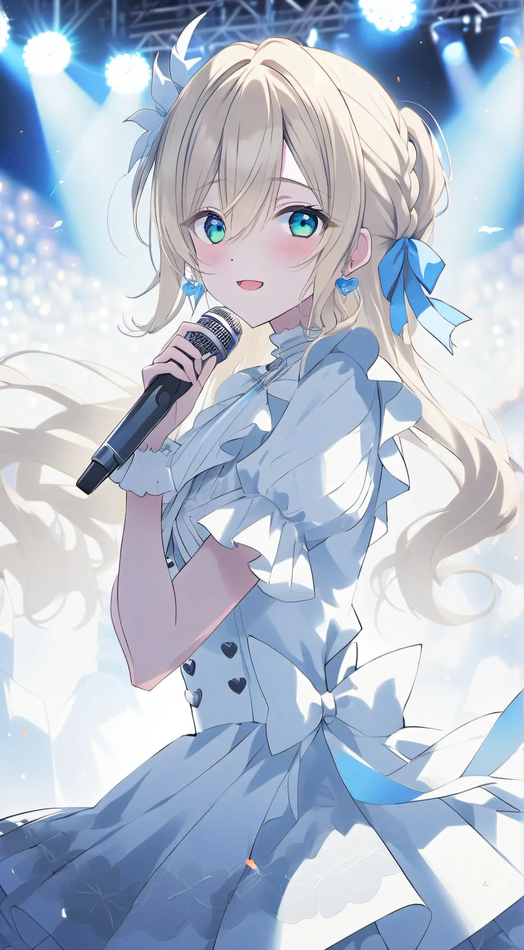 ai character: YOU AND IDOL PRE background