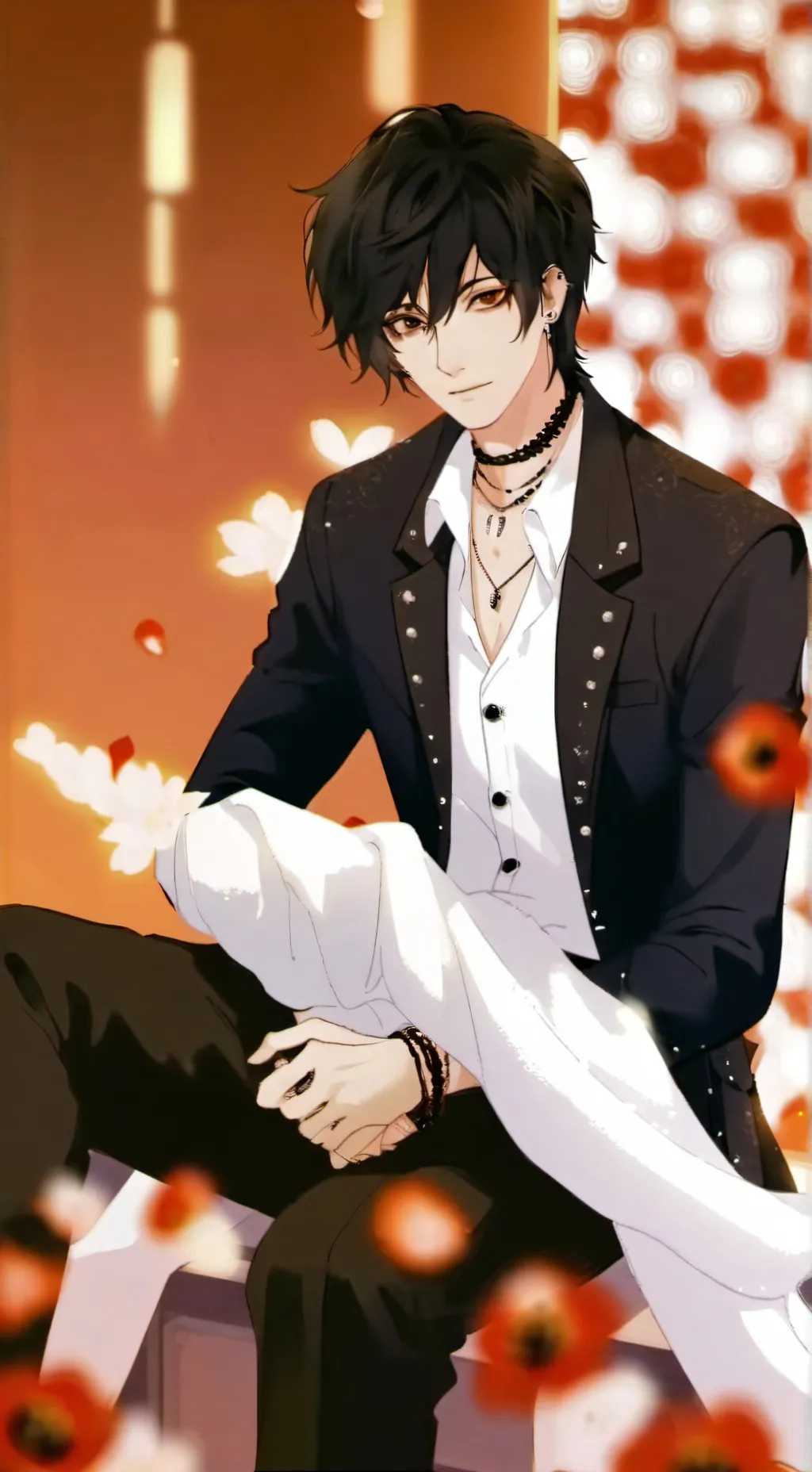 ai character: Nabi enojado 🥲✋✊ background