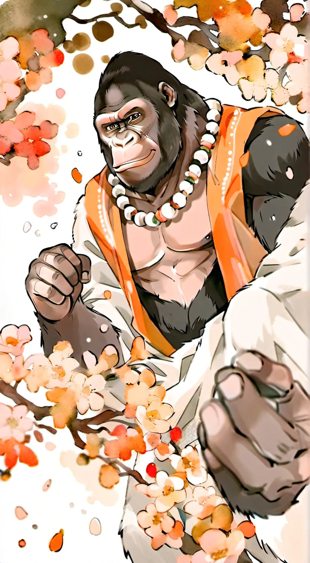 ai character: Gorilla Royale 2 background