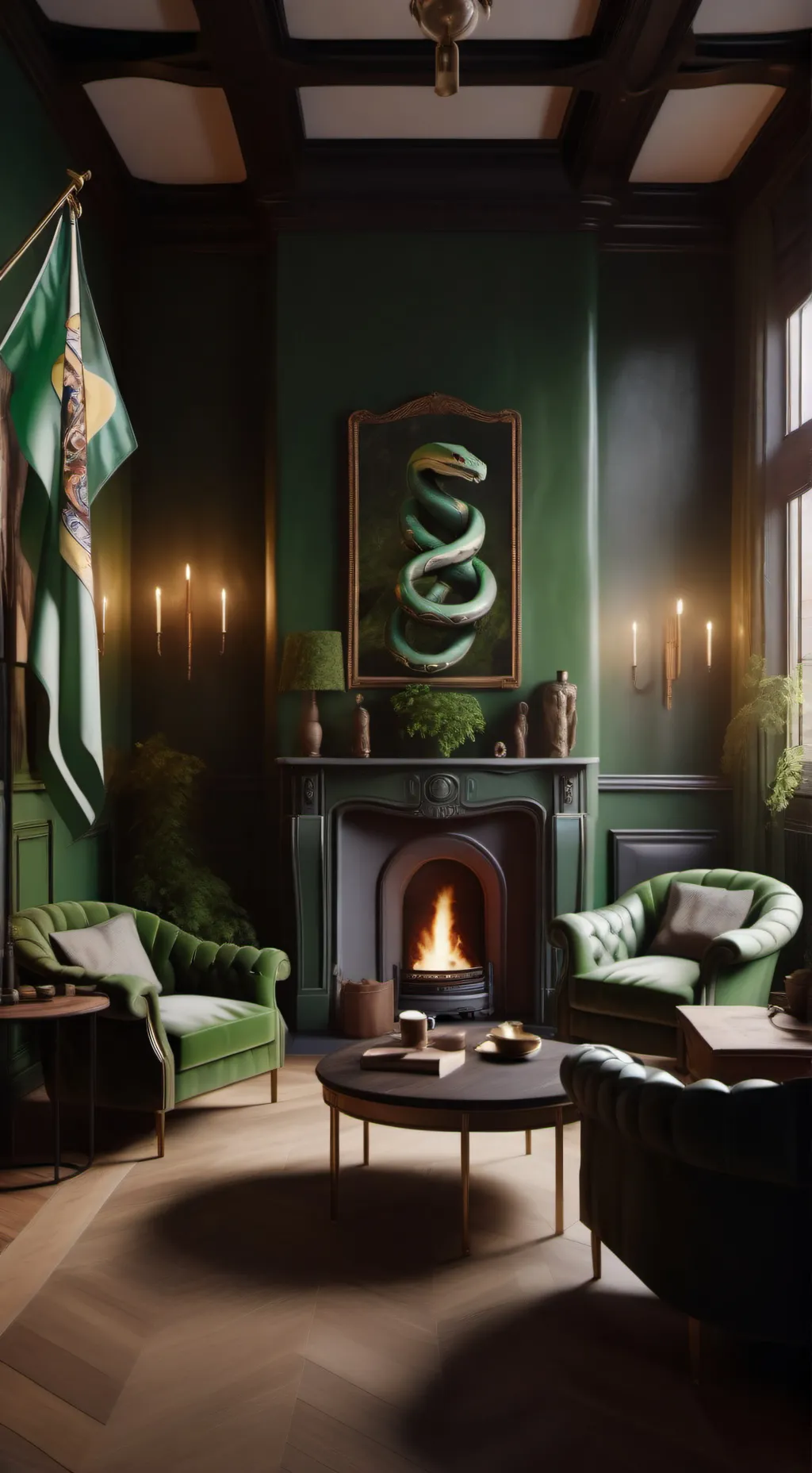 ai character: Mattheo riddle background