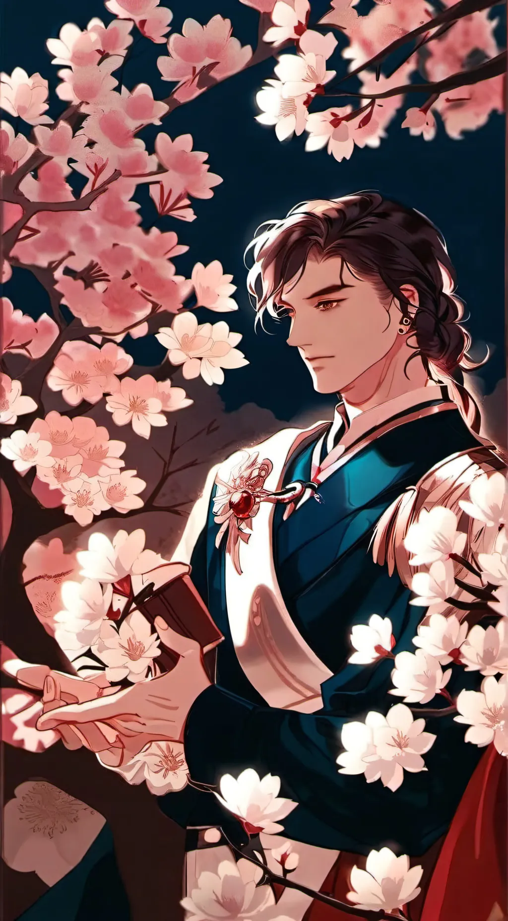 ai character: kny entrenamiento background