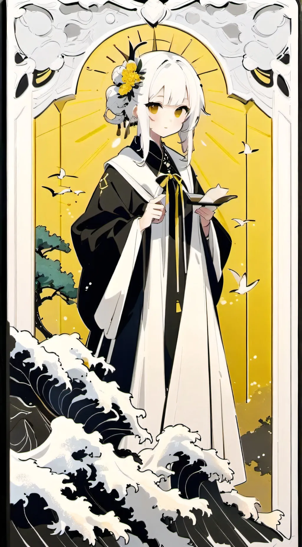 ai character: Цуката...🤘 background