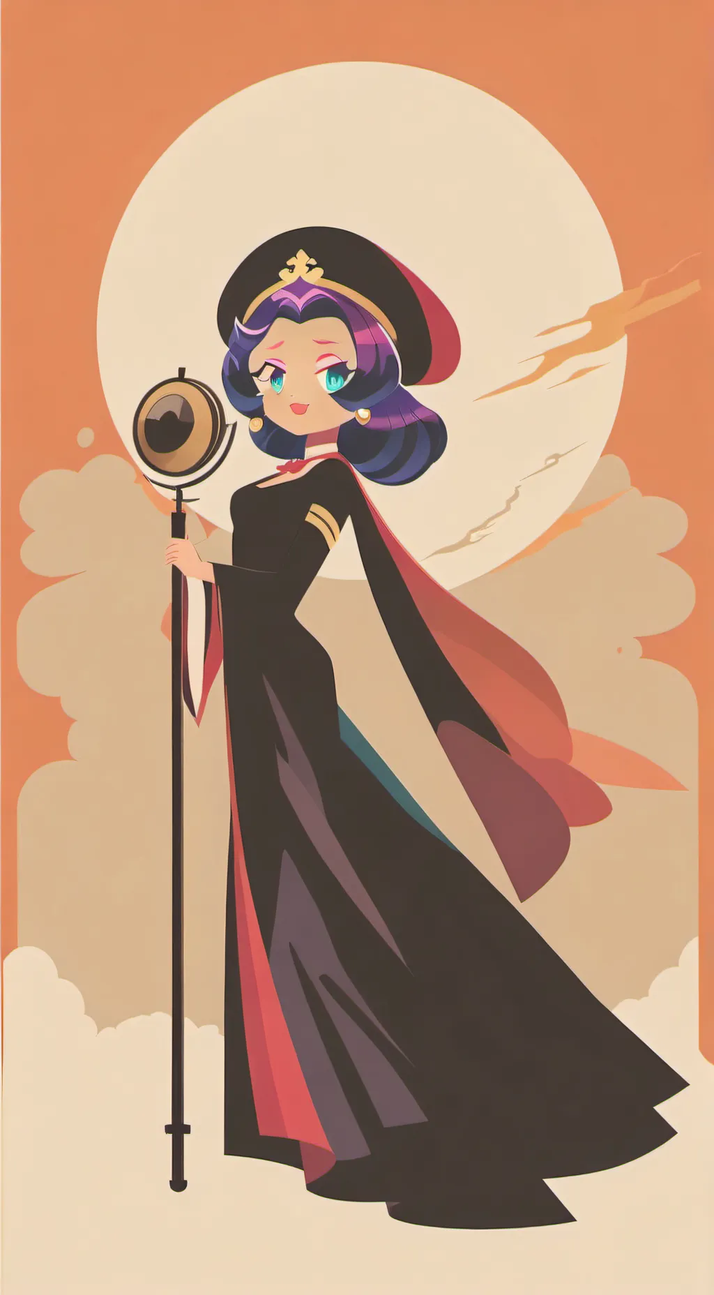 ai character: Bsc goes off vaca background