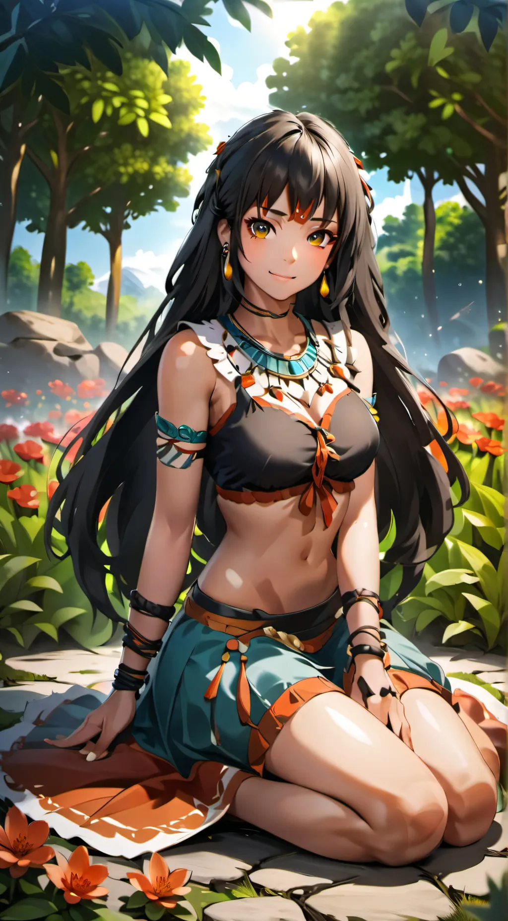 ai character: Ketzaly background