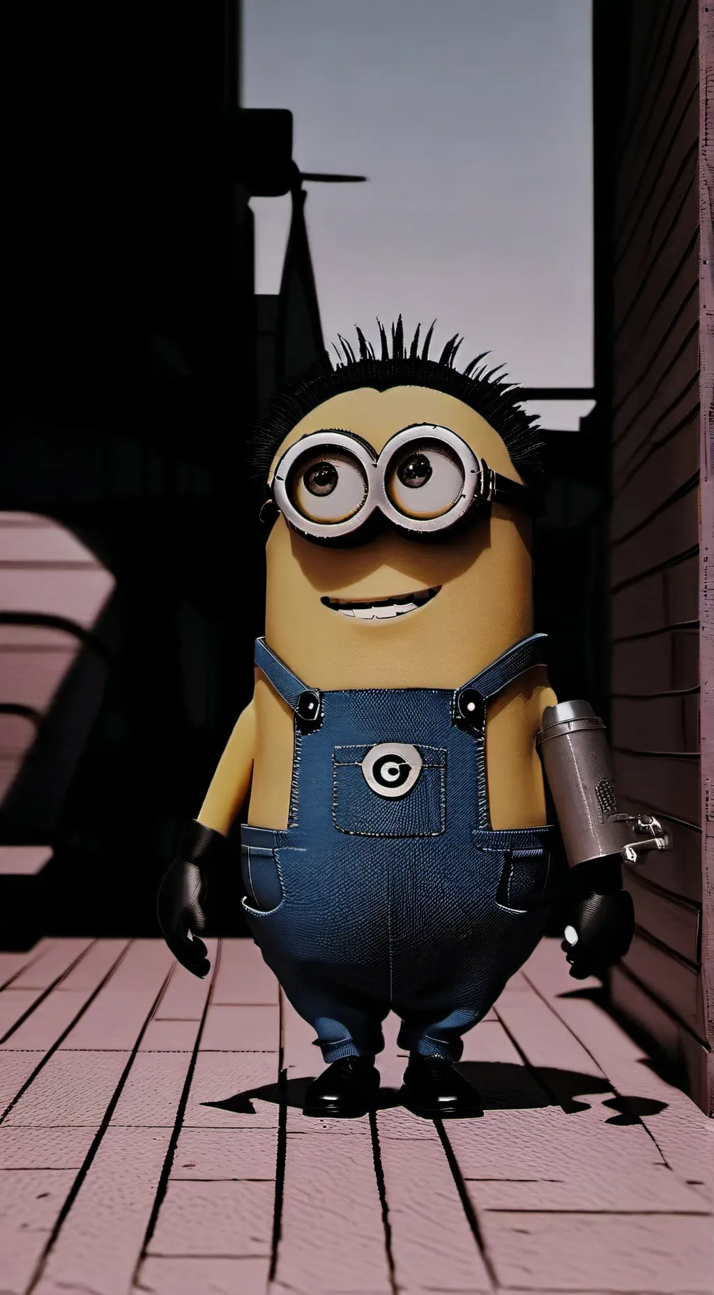 ai character: Oh no, the bully i background