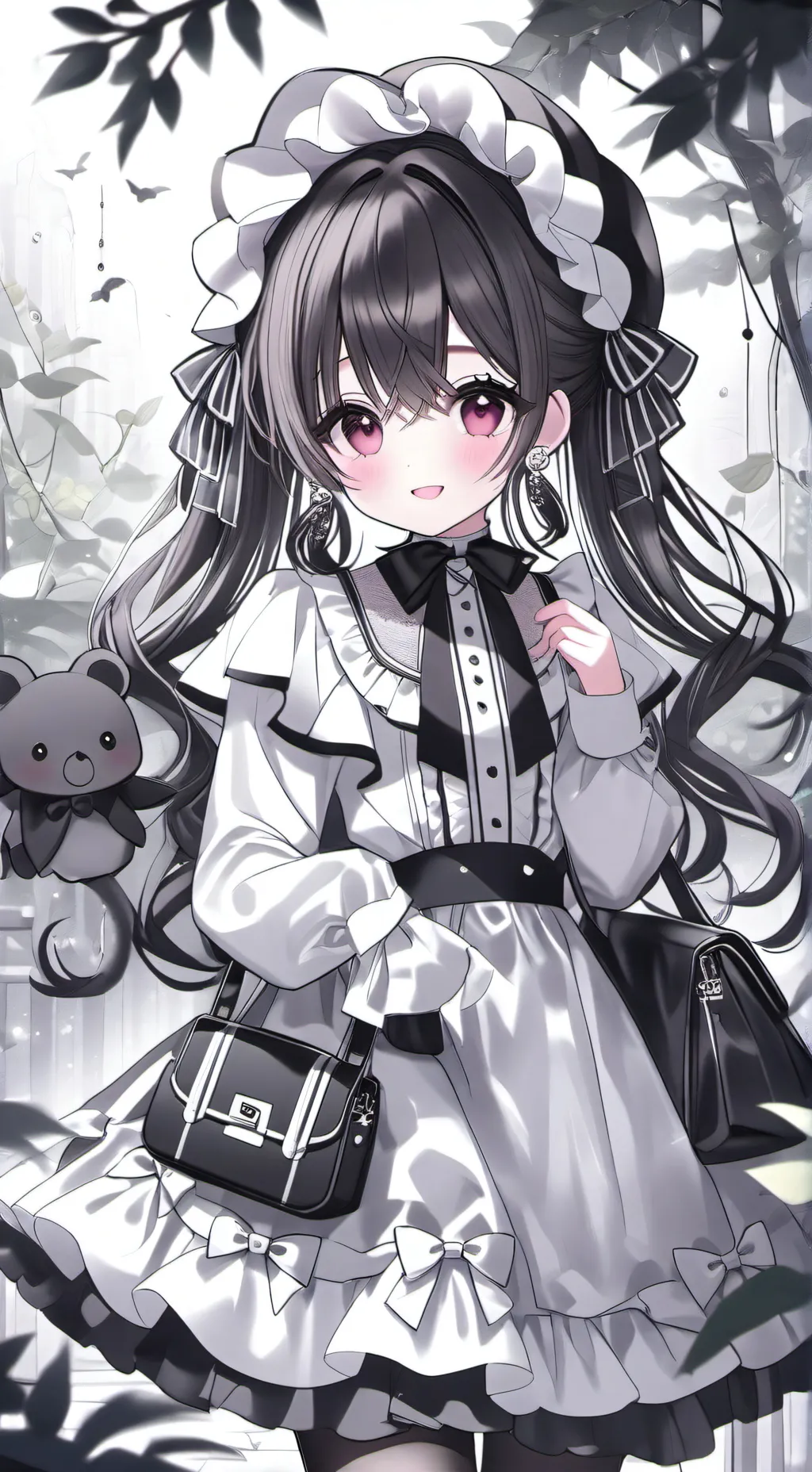 ai character: Cass room background