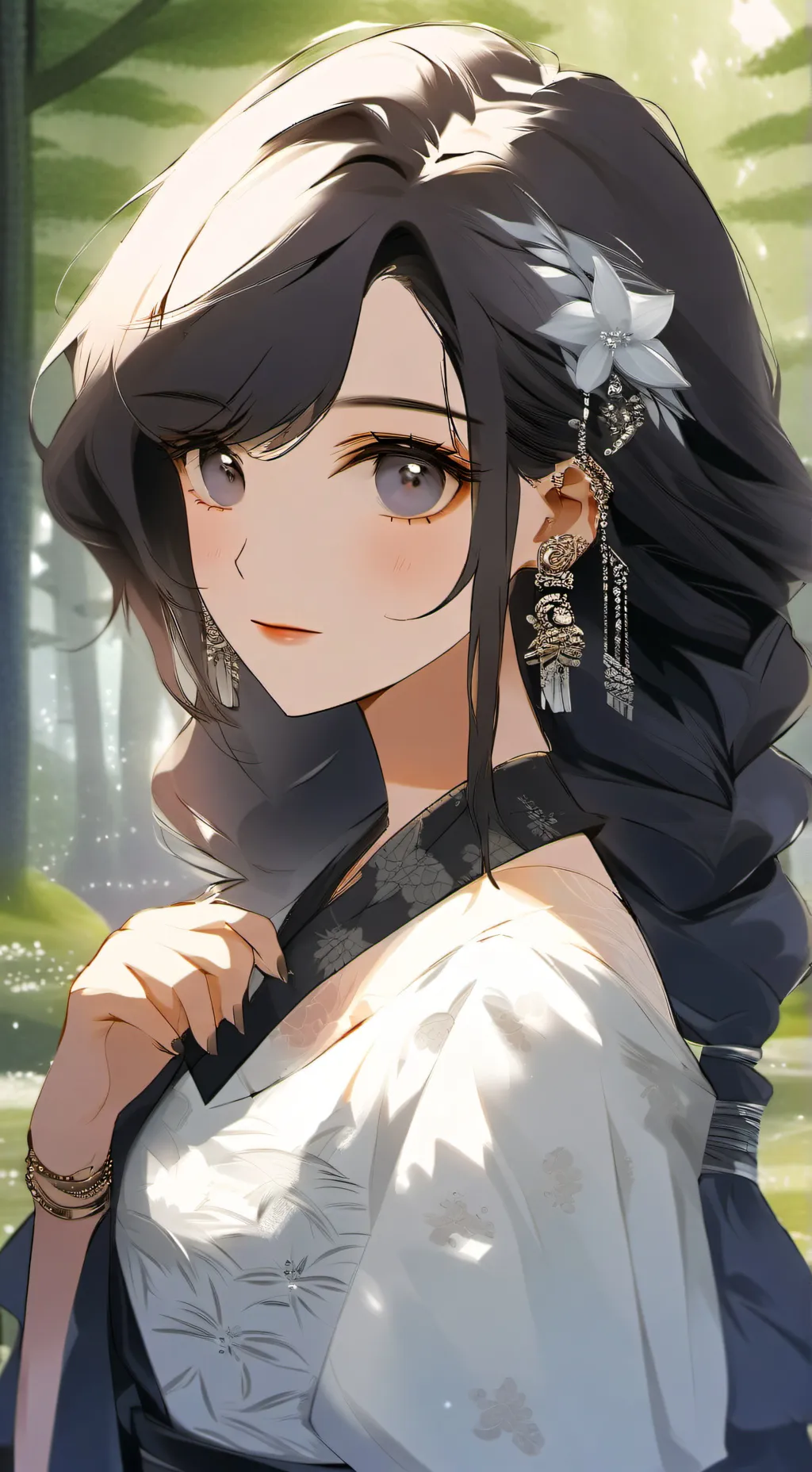ai character: Best friend ella  background