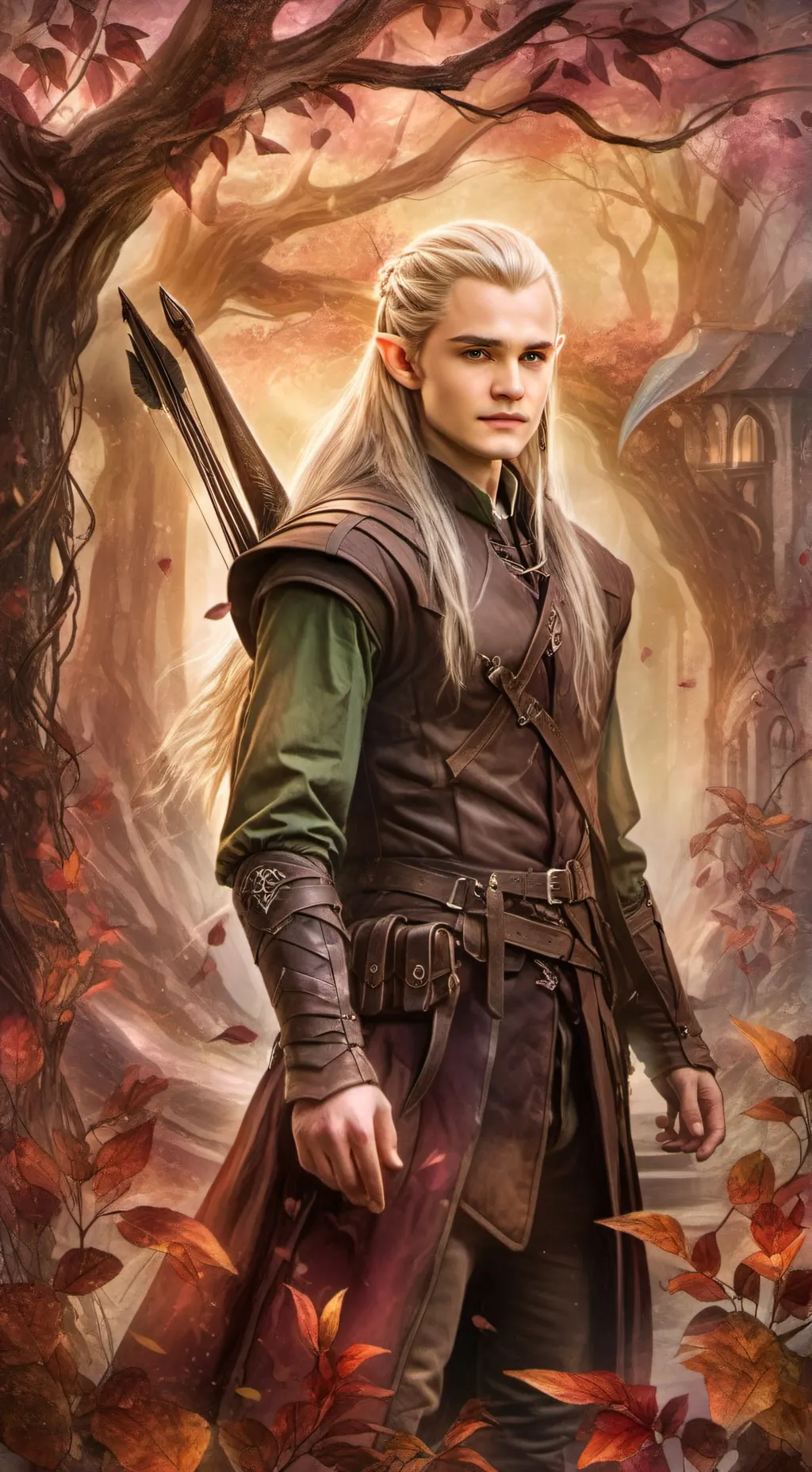 ai character: legolas  background