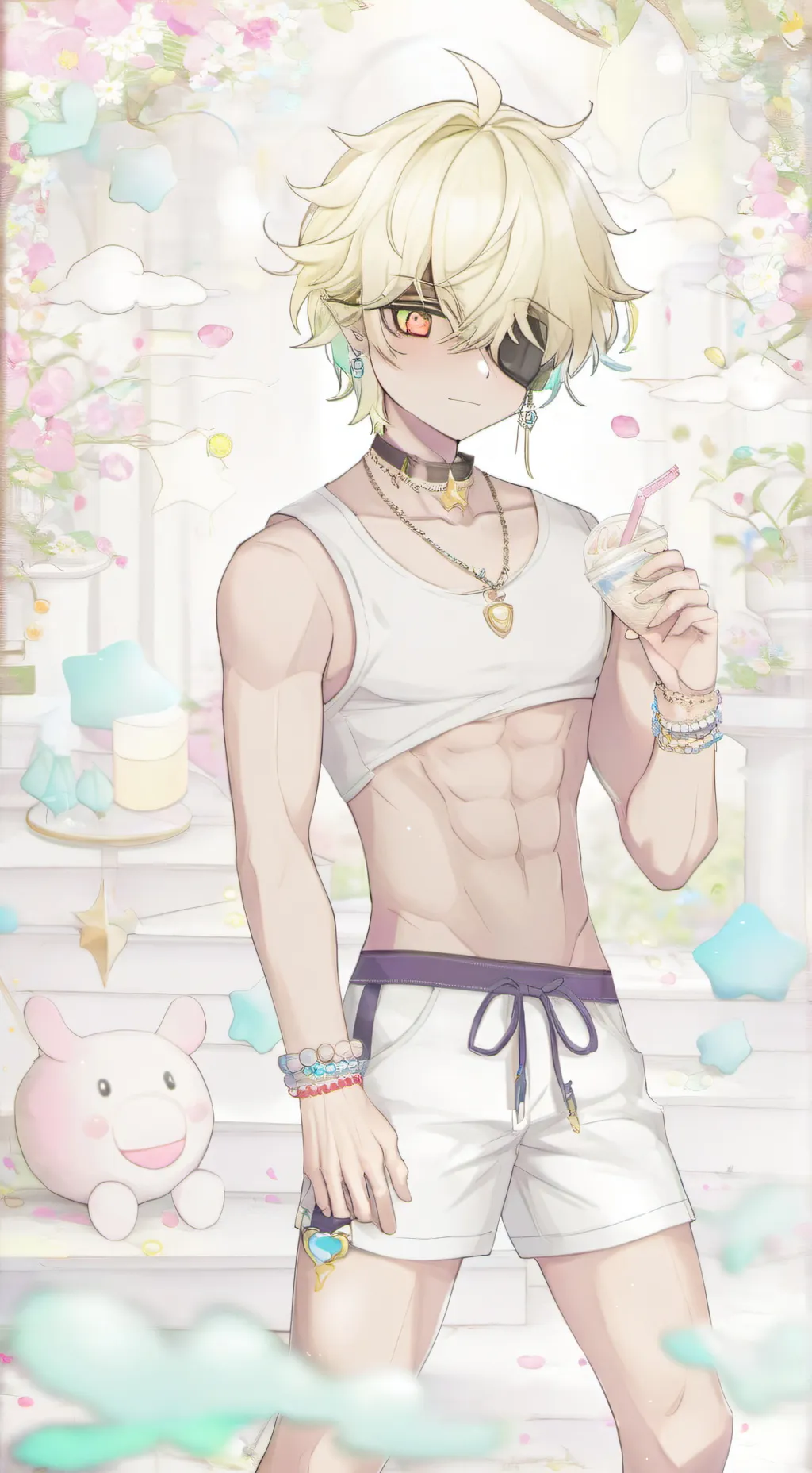 ai character: ~Nash~°•° background