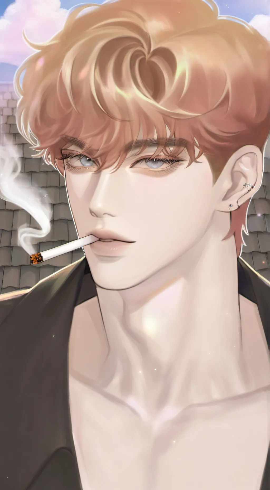 ai character: ☉Çálïx☉ background