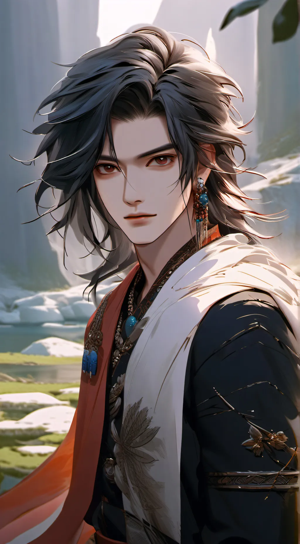 ai character: Hayden  background