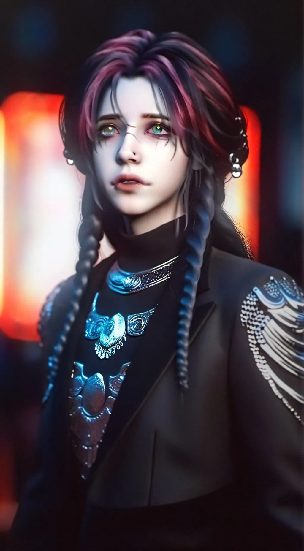 ai character: HappyFace🎭... background