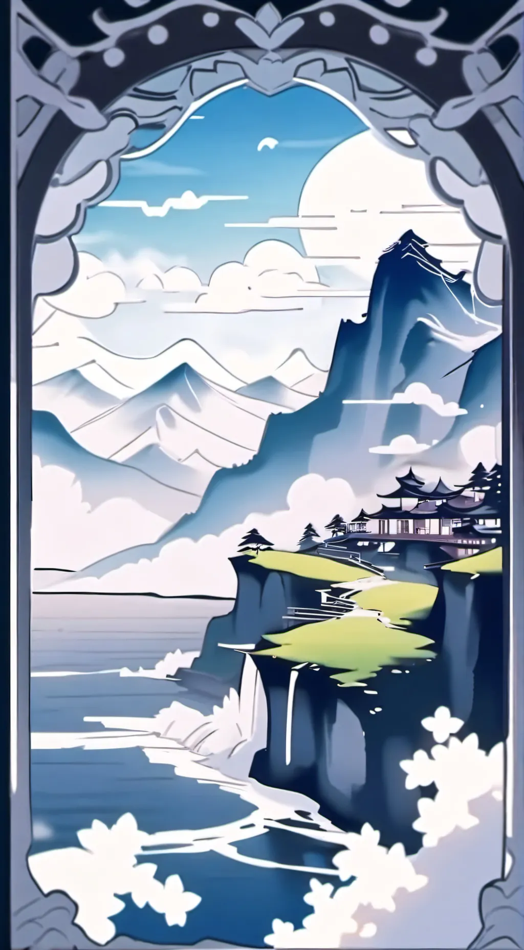 ai character: Jjk squid game pt2 background