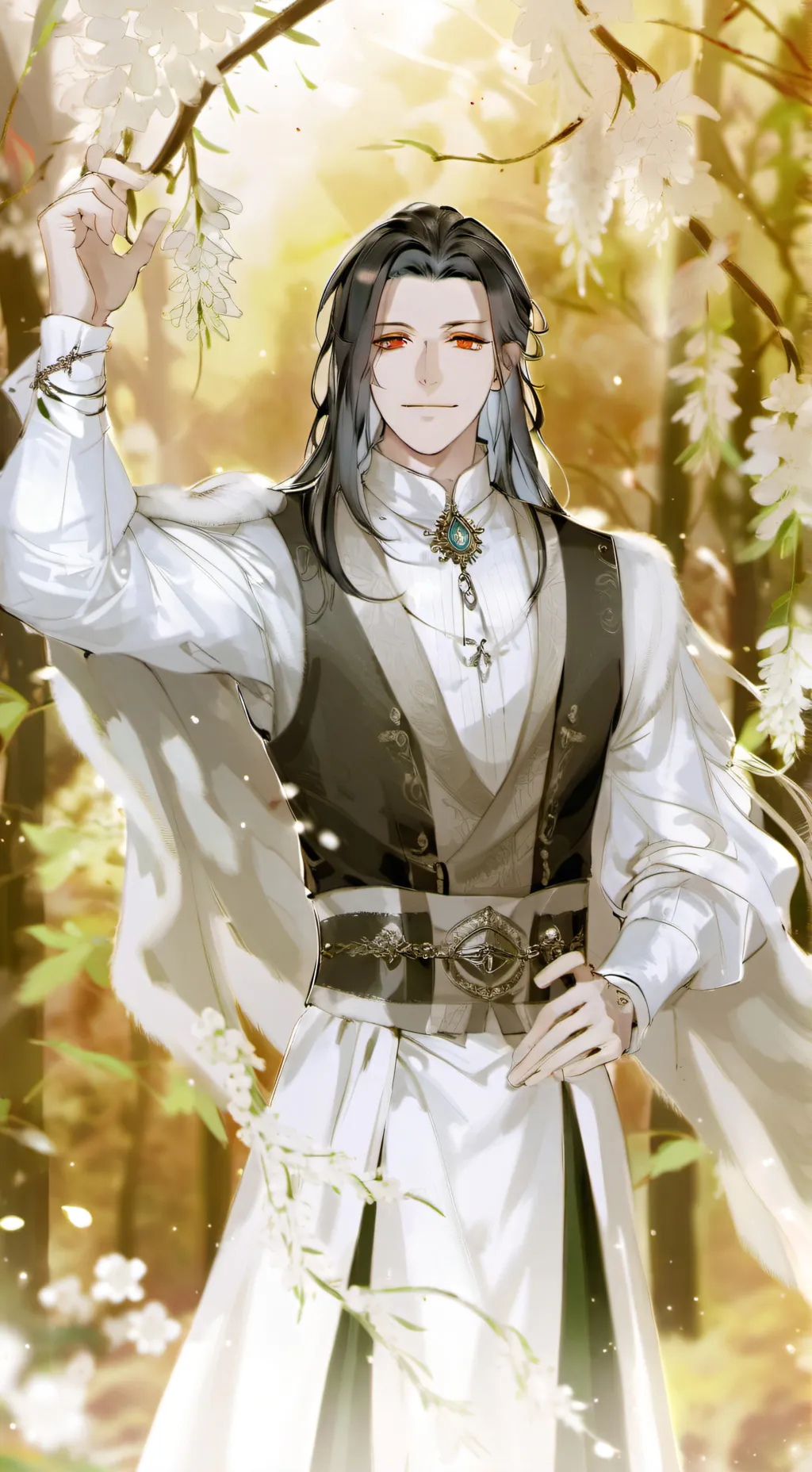 ai character: 夜狐 background