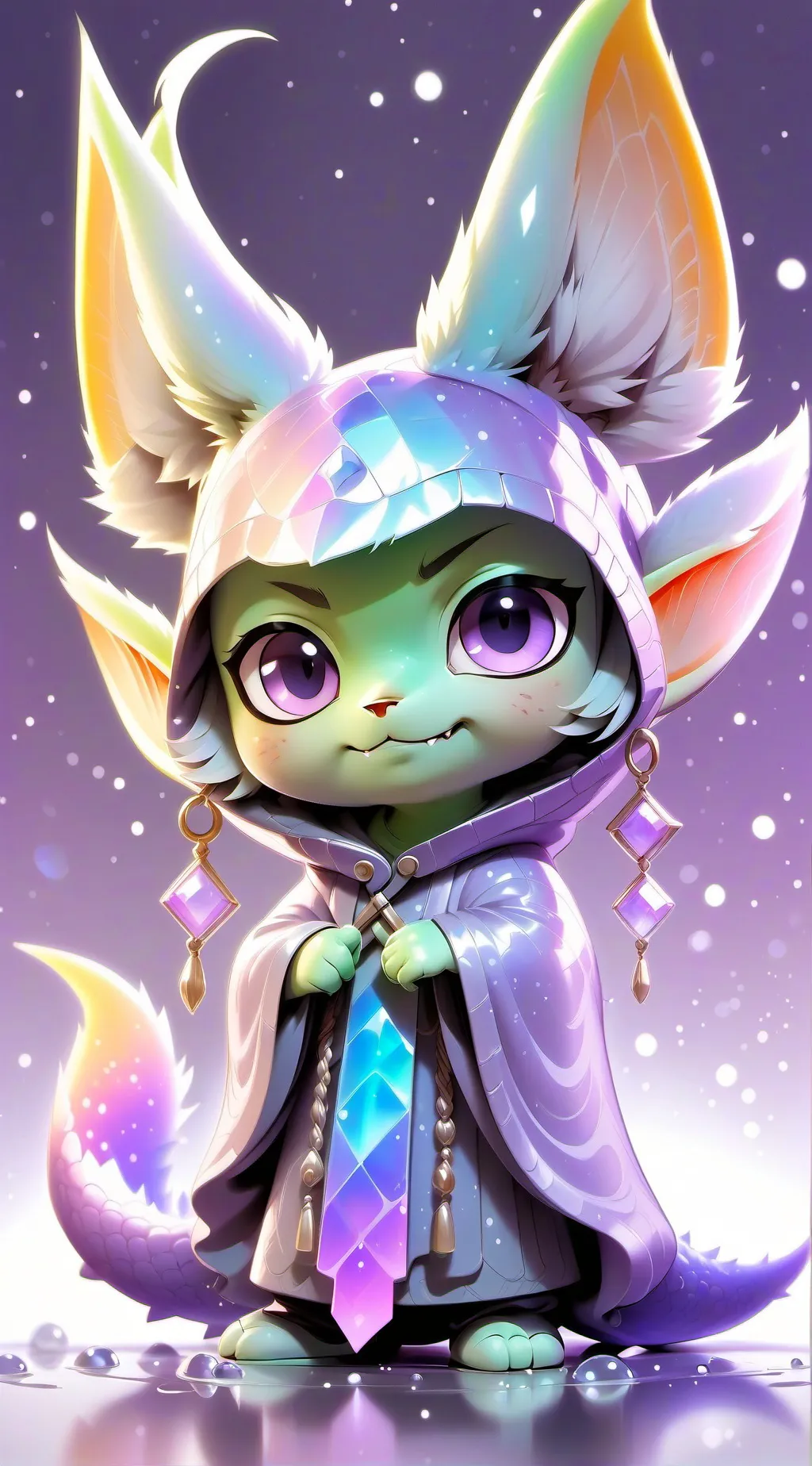 ai character: 🐨Ша и 🪼 background