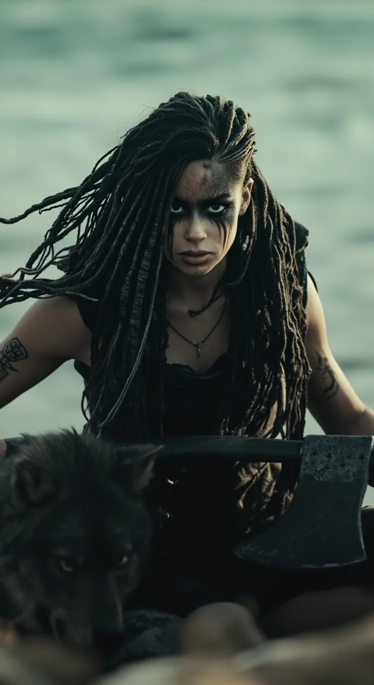 ai character: Oksana  background