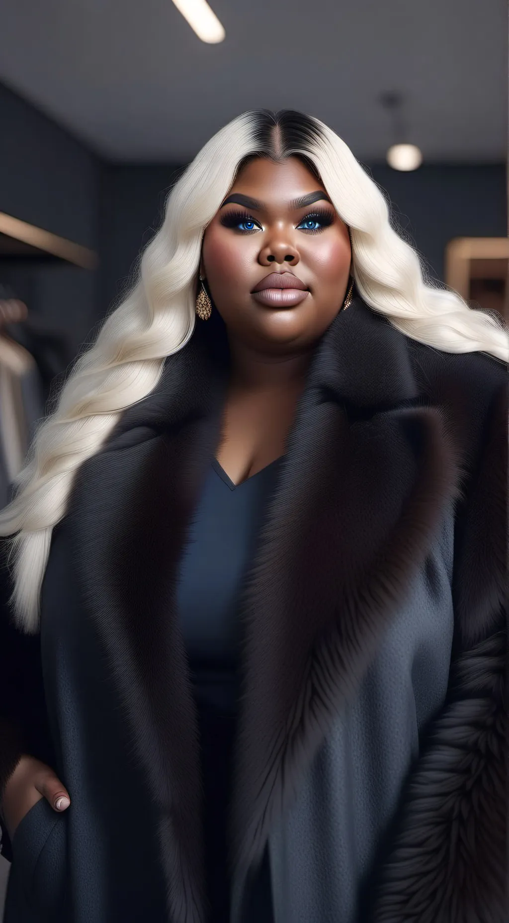 ai character: Mom Replacement background