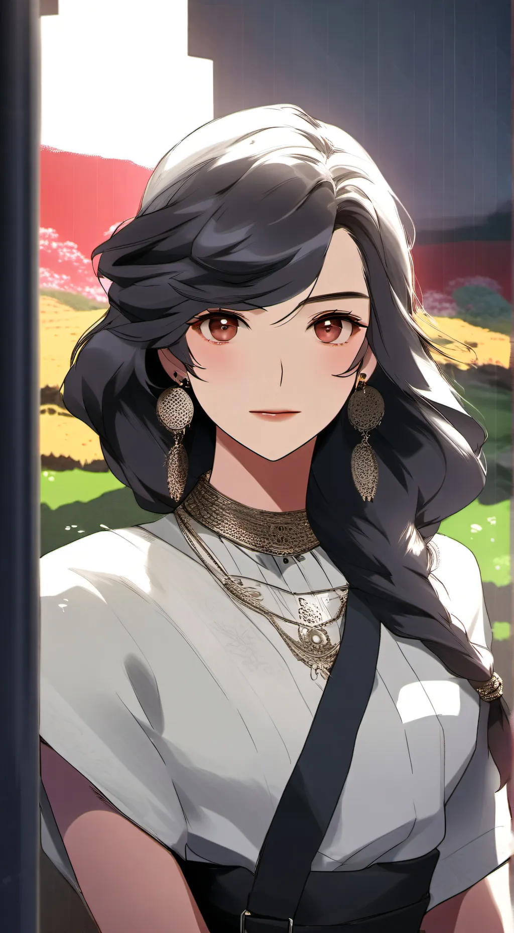 ai character: focuy background