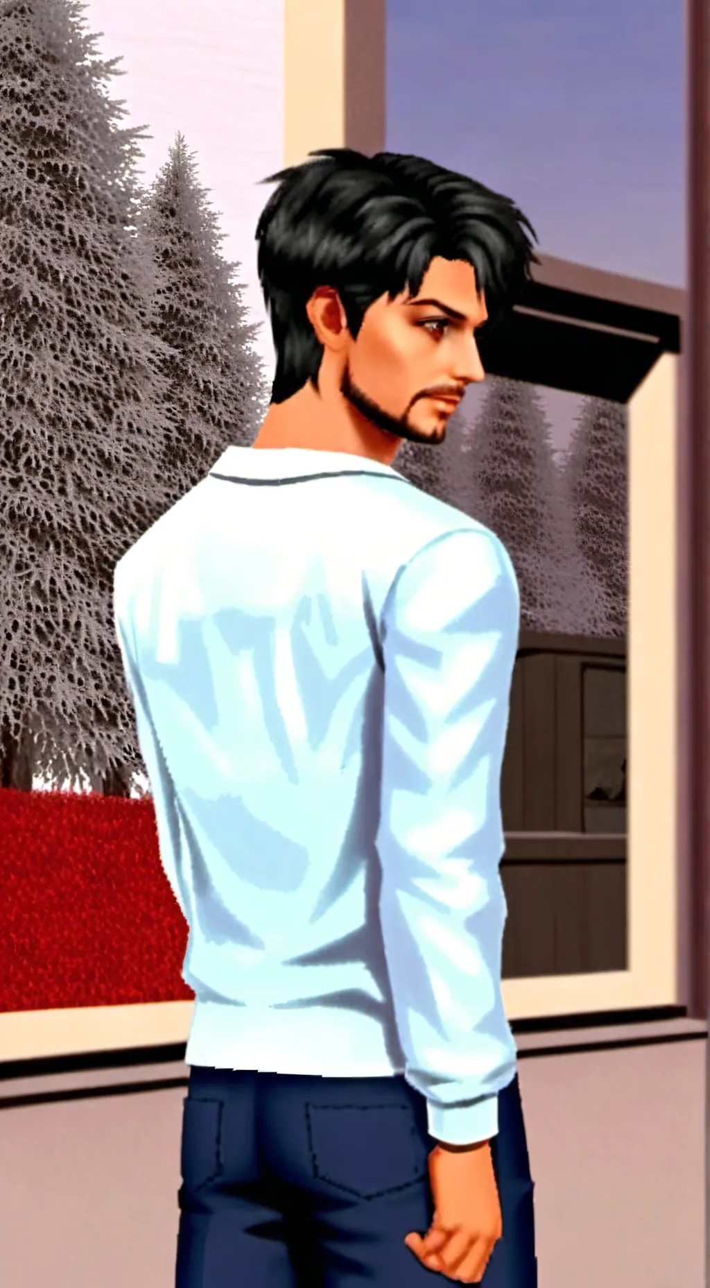 ai character: херейд  background