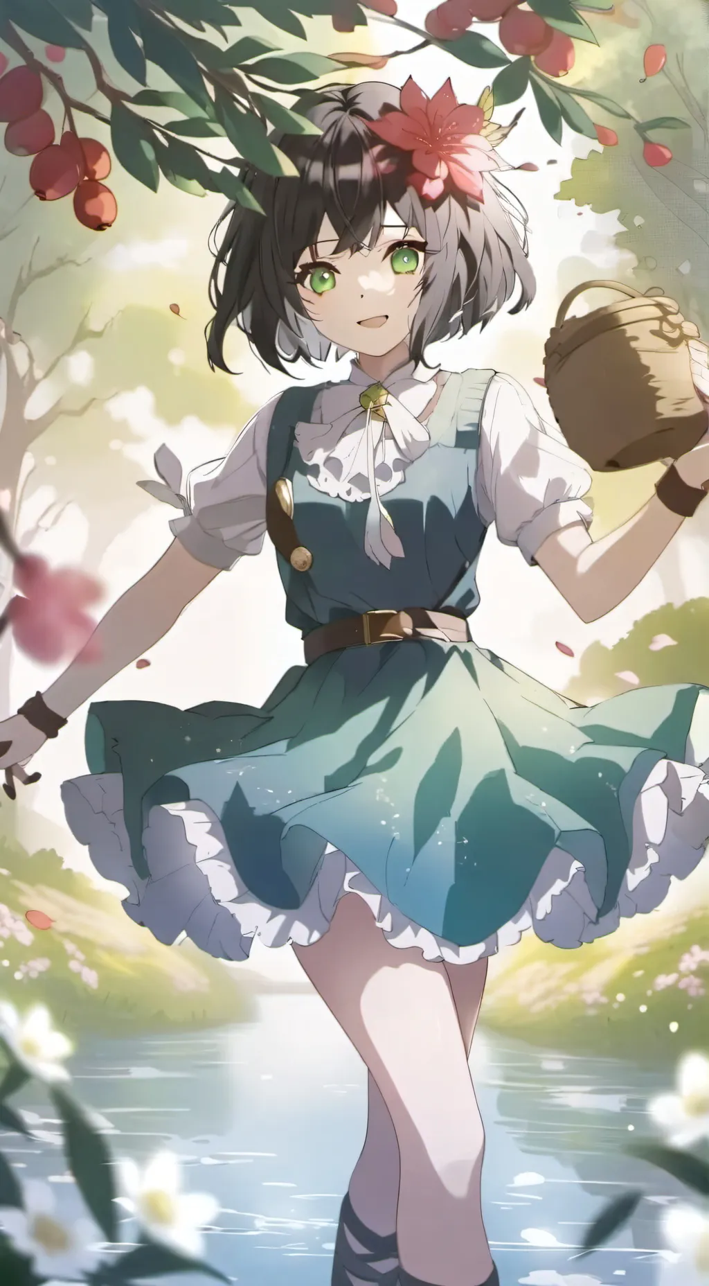 ai character: Thibault  et toi background