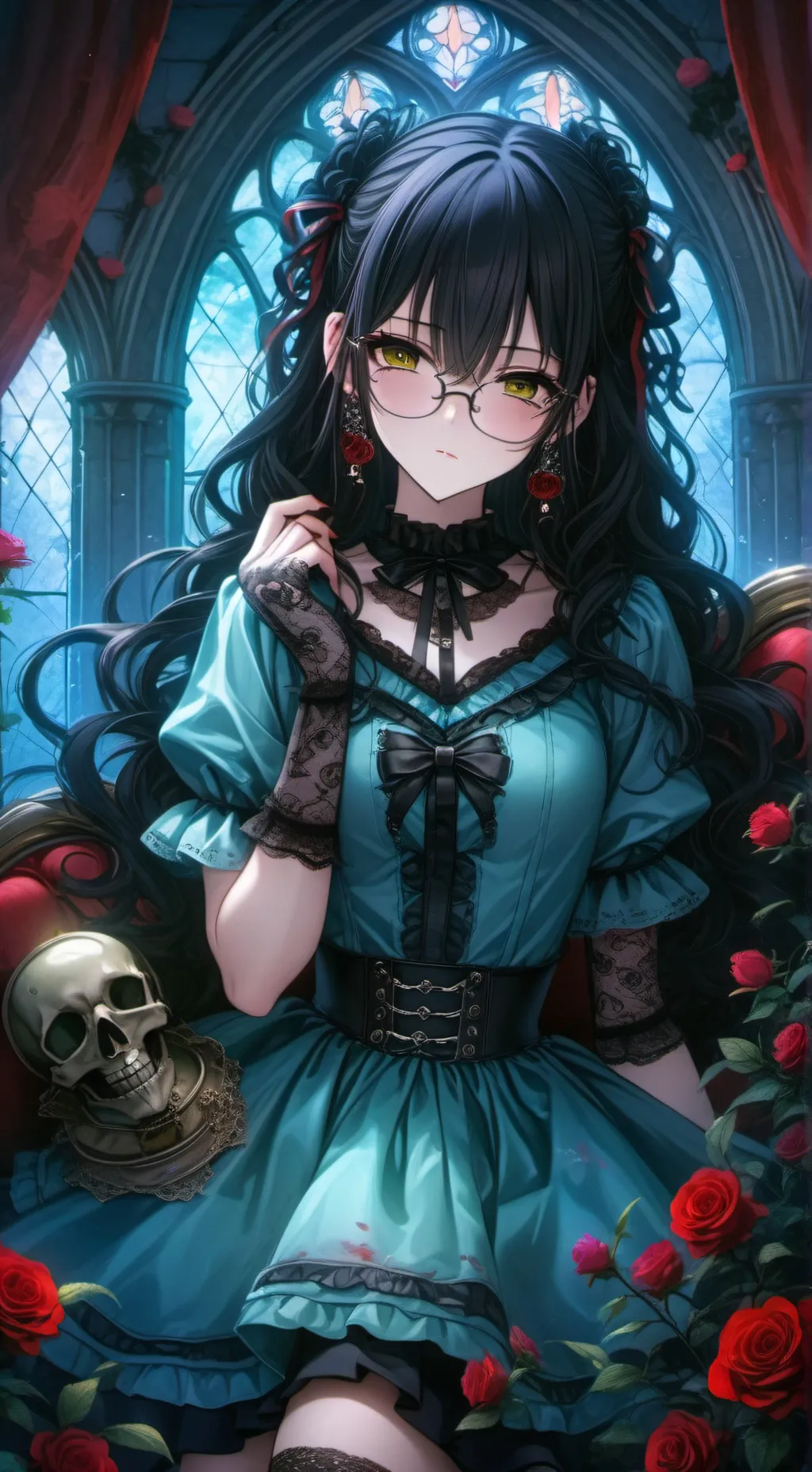 ai character: {~Mori~} background