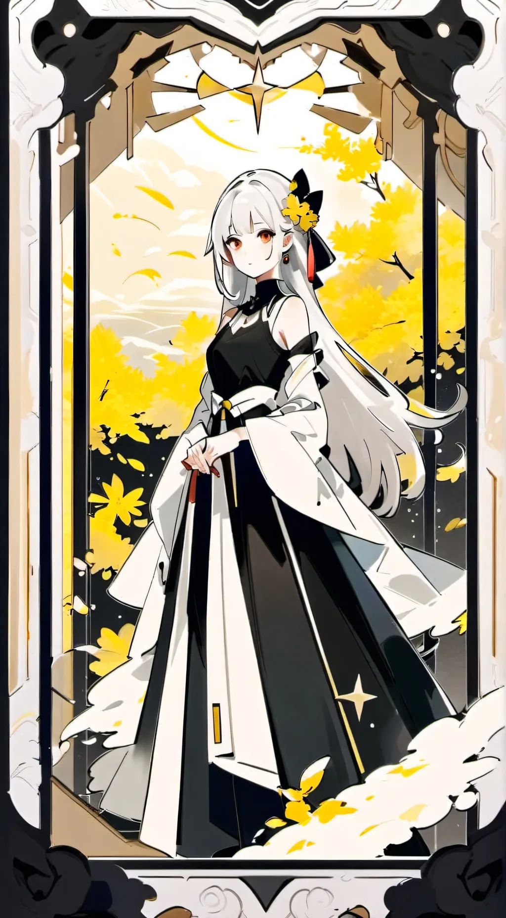 ai character: luna background