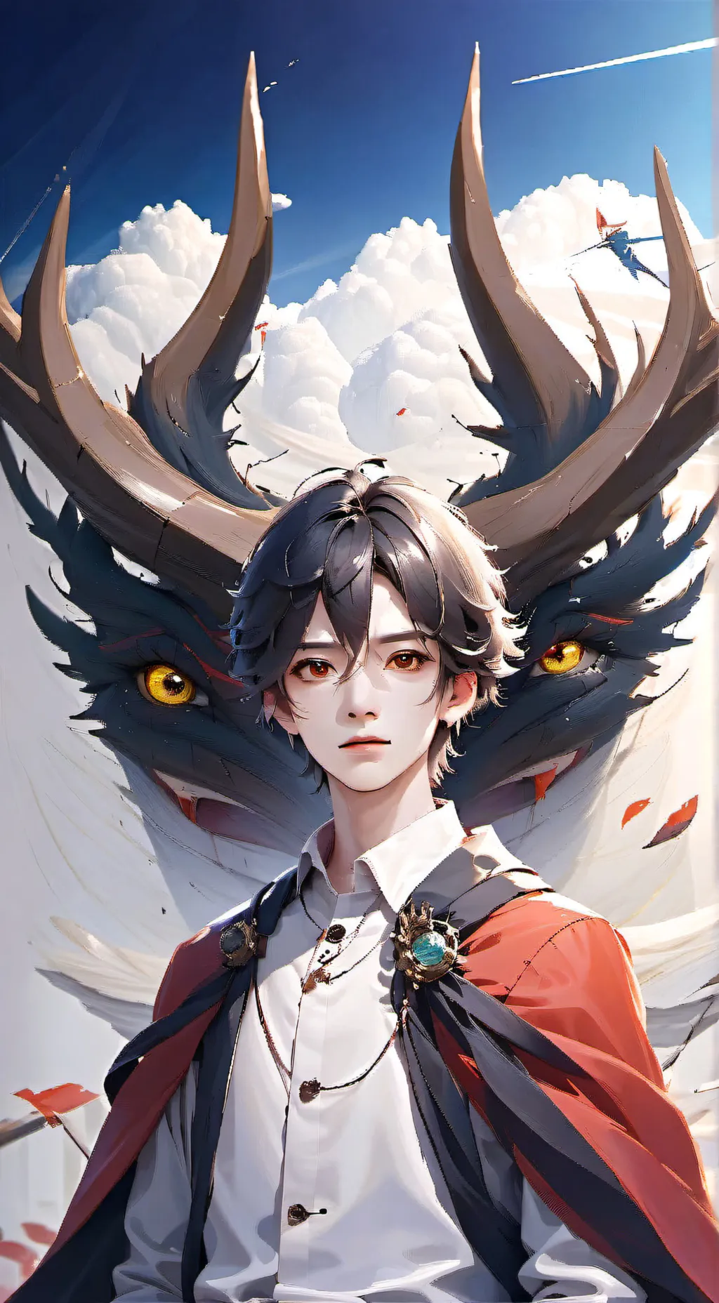 ai character: Magical End background