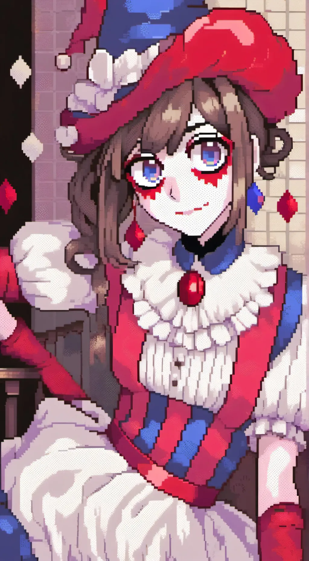 ai character: Pomni (kinda) background