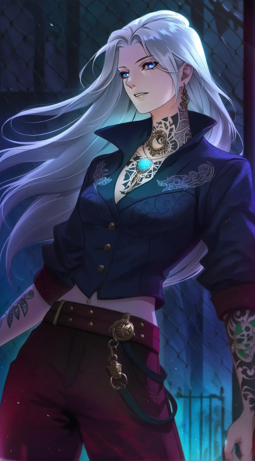 ai character: Melié background