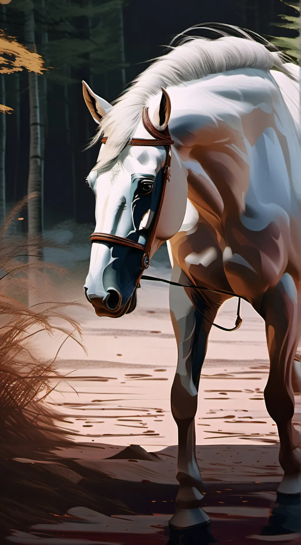 ai character: muzans daughter  background