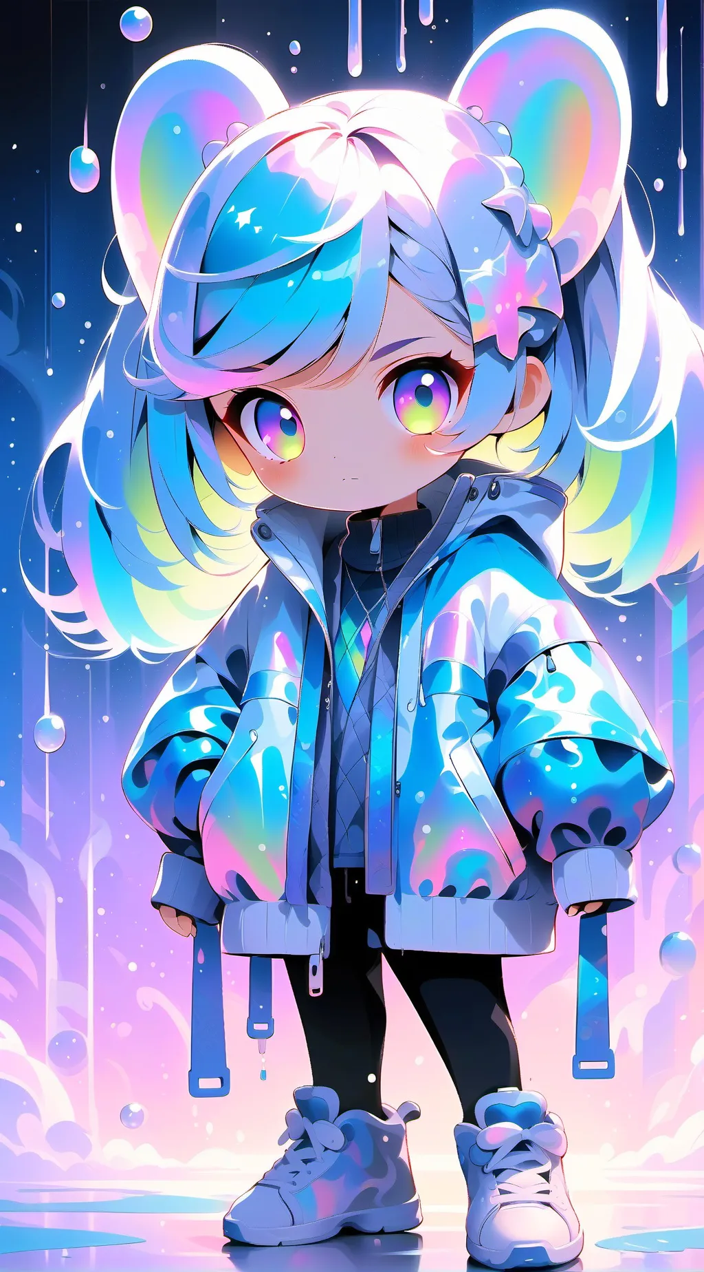 ai character: sick day background