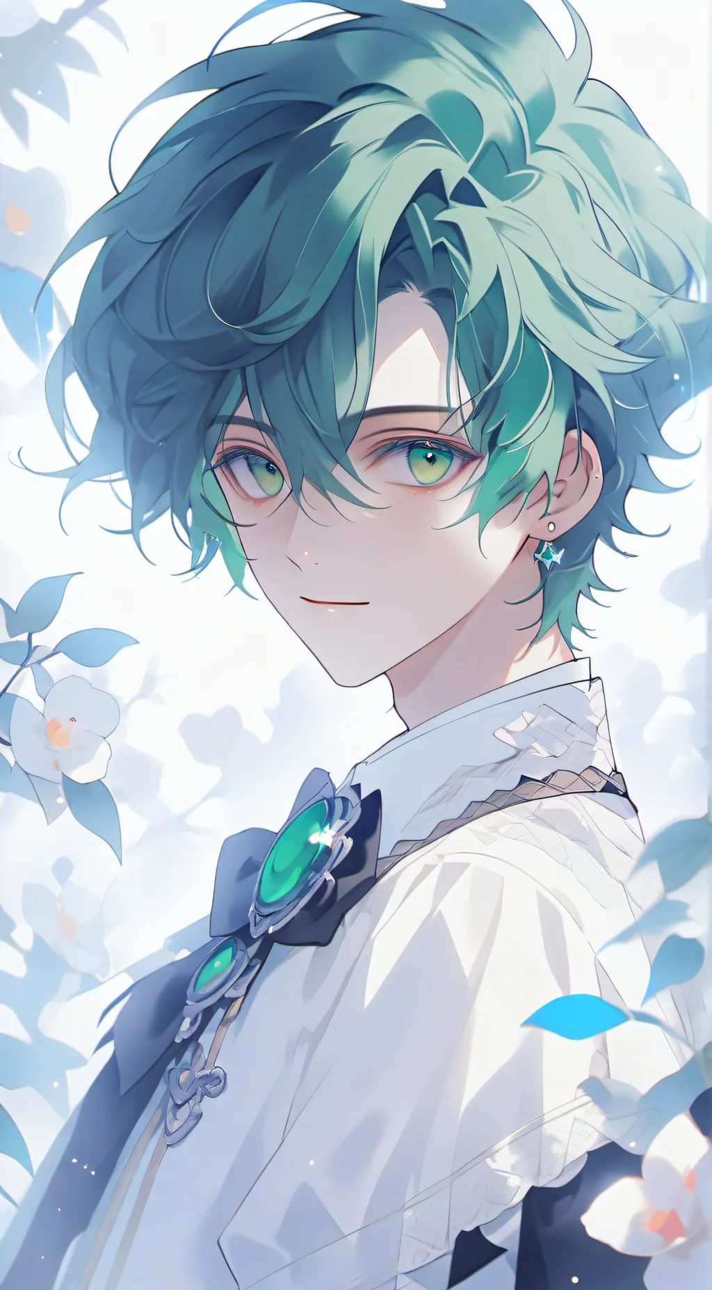 ai character: midorya🙃🙂 background