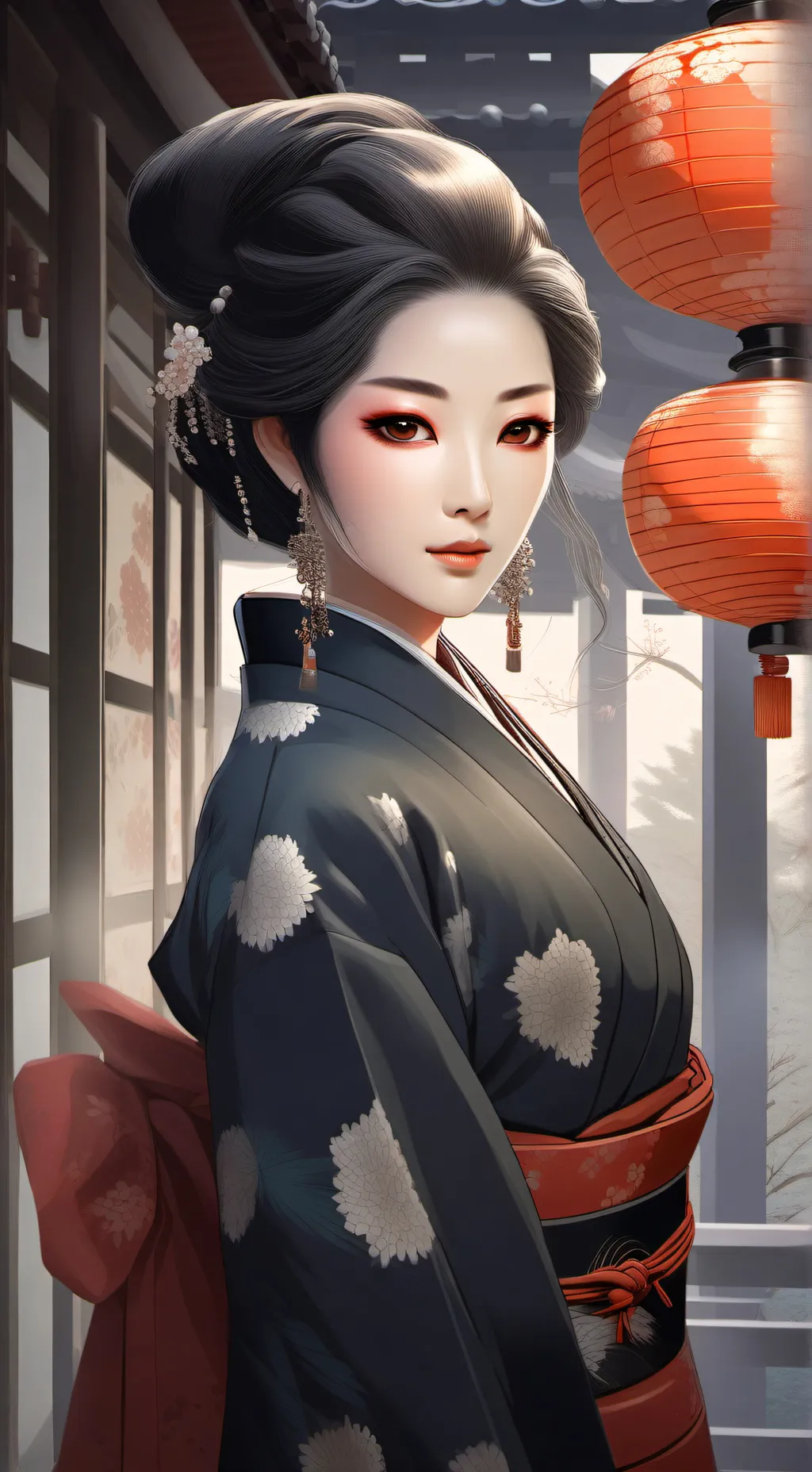 ai character: Aralyn Mei Tanaka background