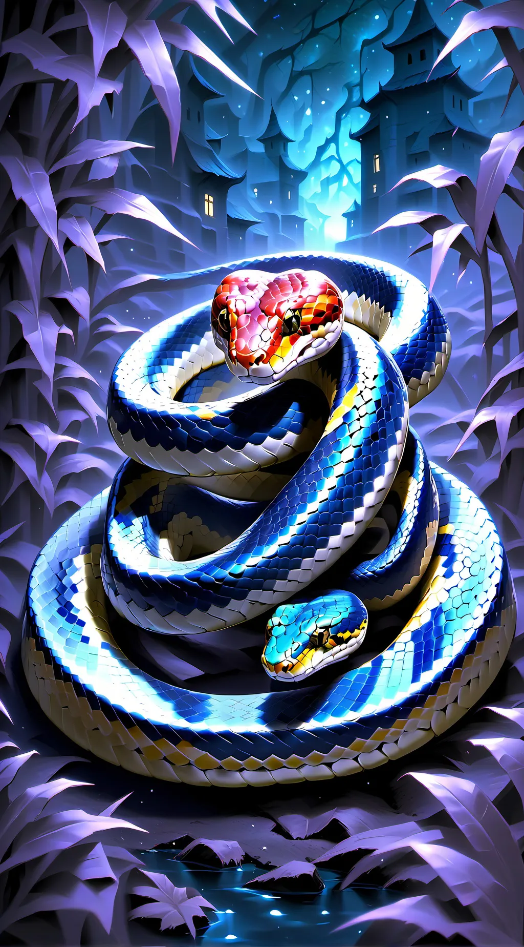 ai character: Snakevr-m8c background