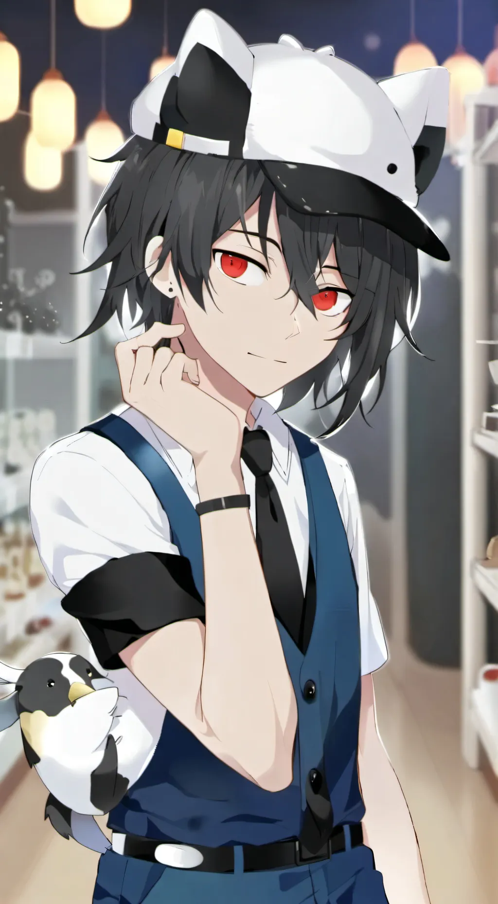 ai character: Omz X Roxy background