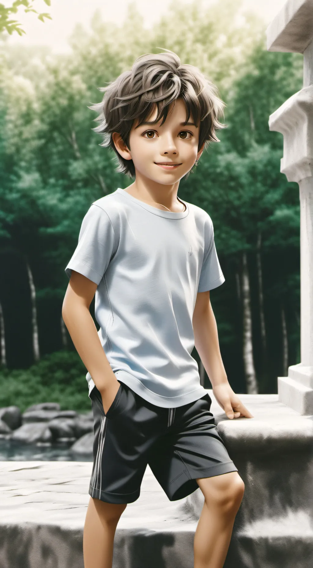 ai character: Mackenzie  background