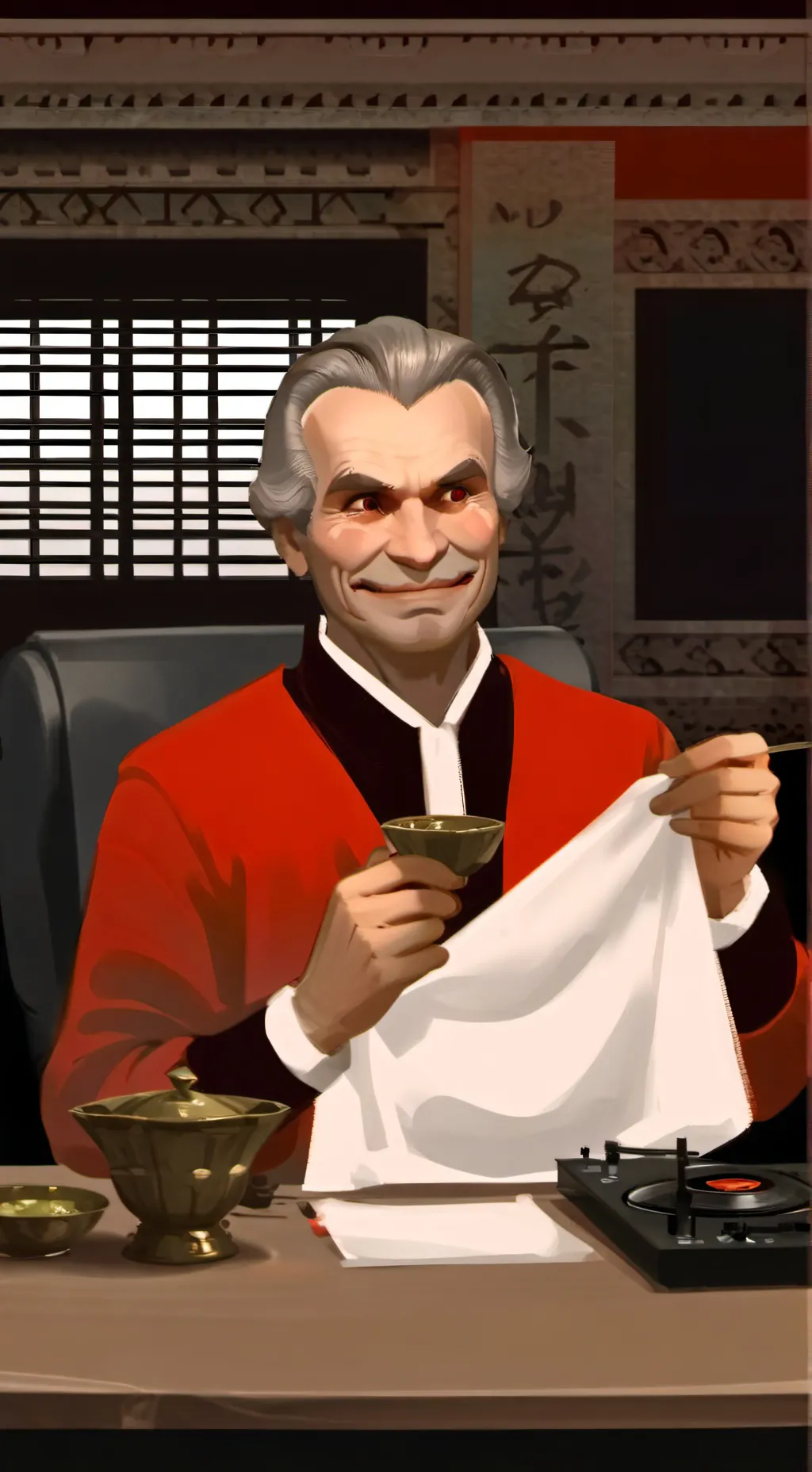 ai character: долбоёб background