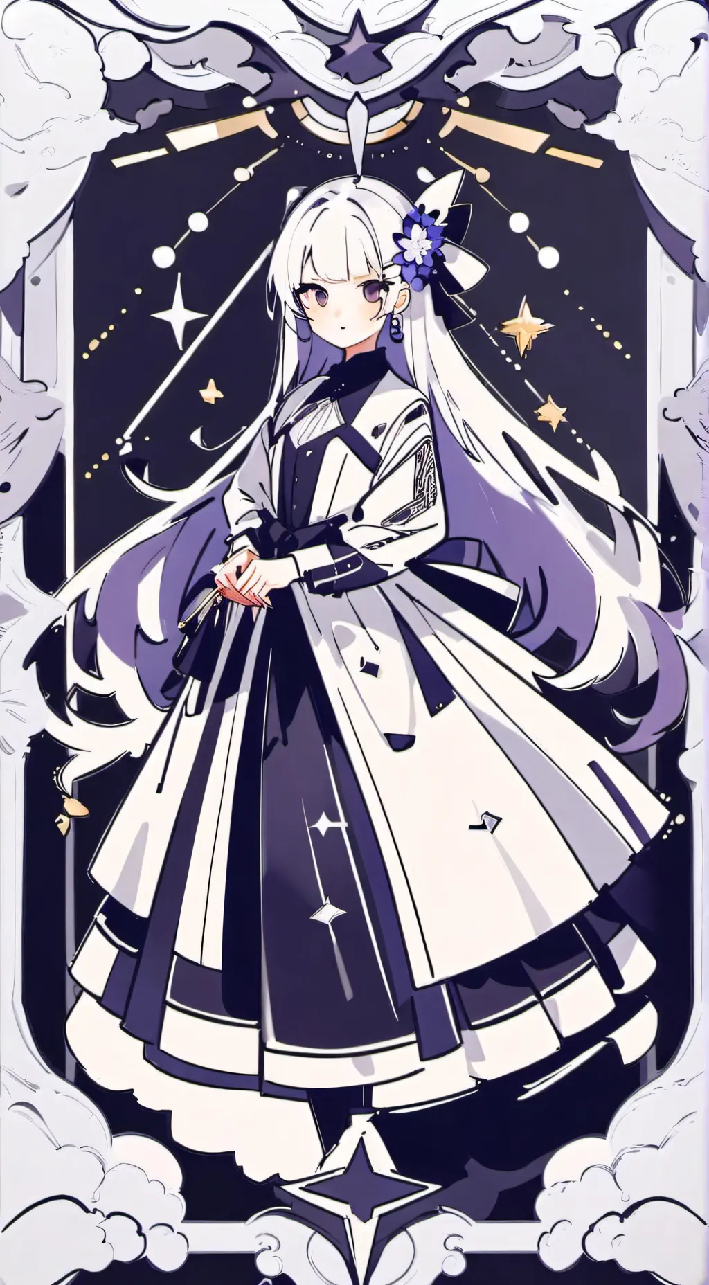 ai character: Chrono background