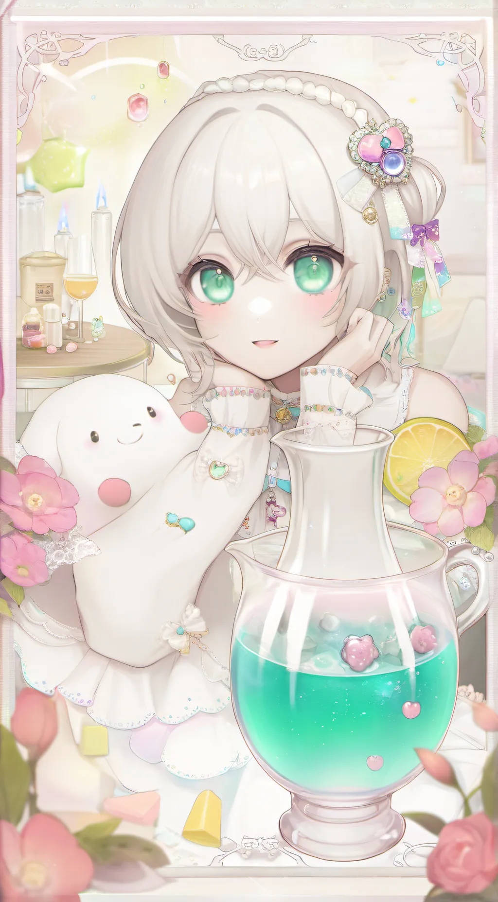 ai character: Leah background