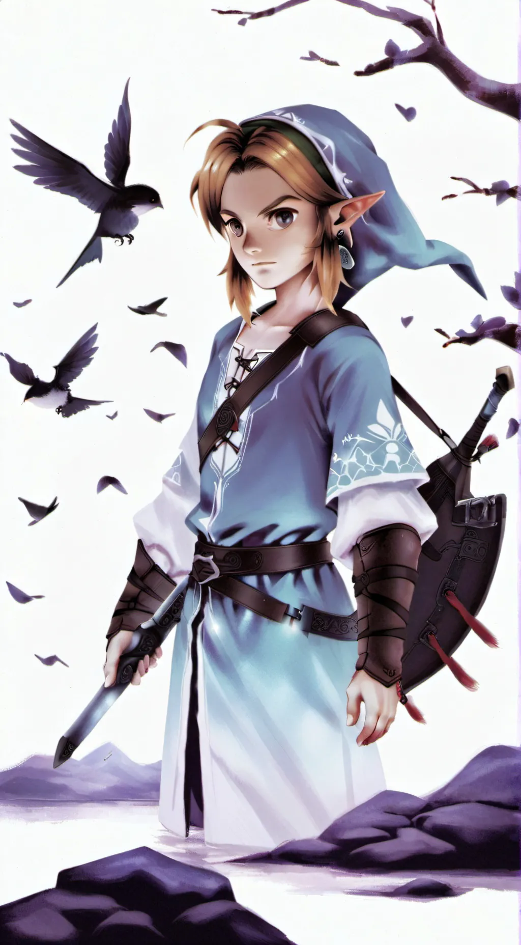 ai character: Link background