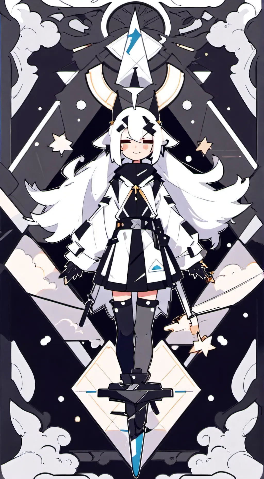 ai character: Calce x laos 💚🖤 background