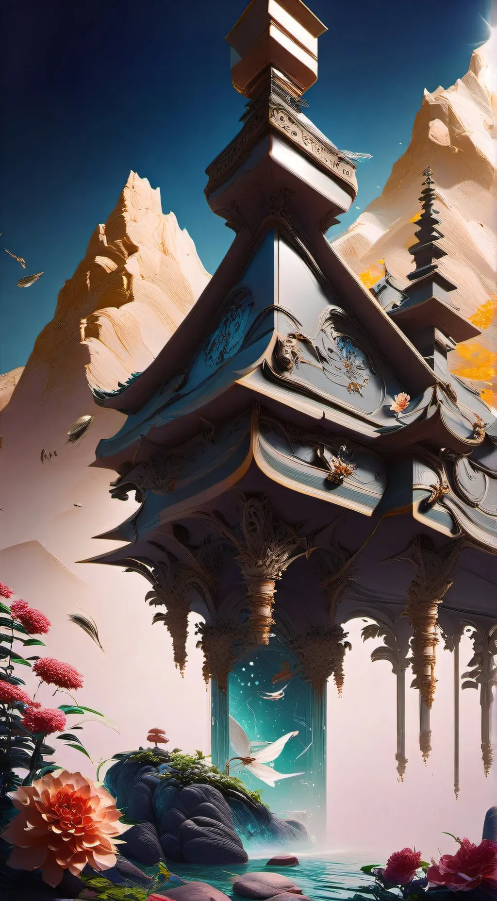 ai character: Grow a garden background