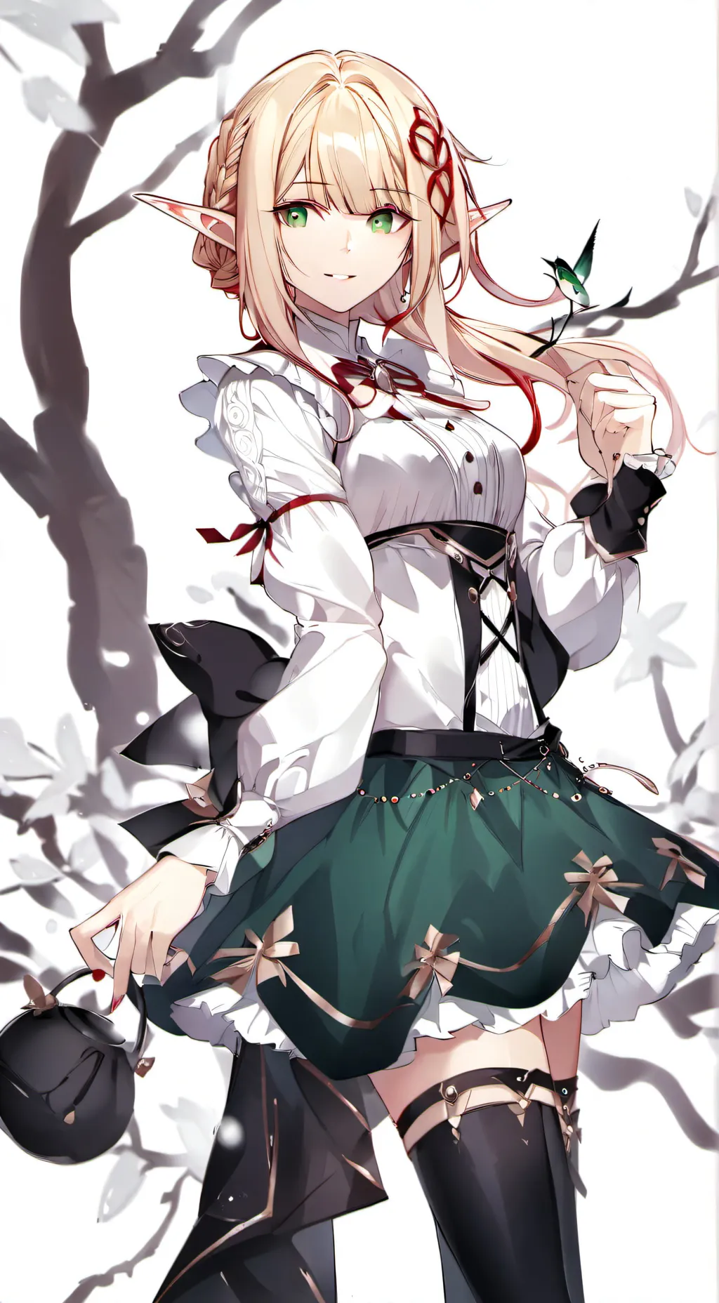 ai character: Layla the elf background