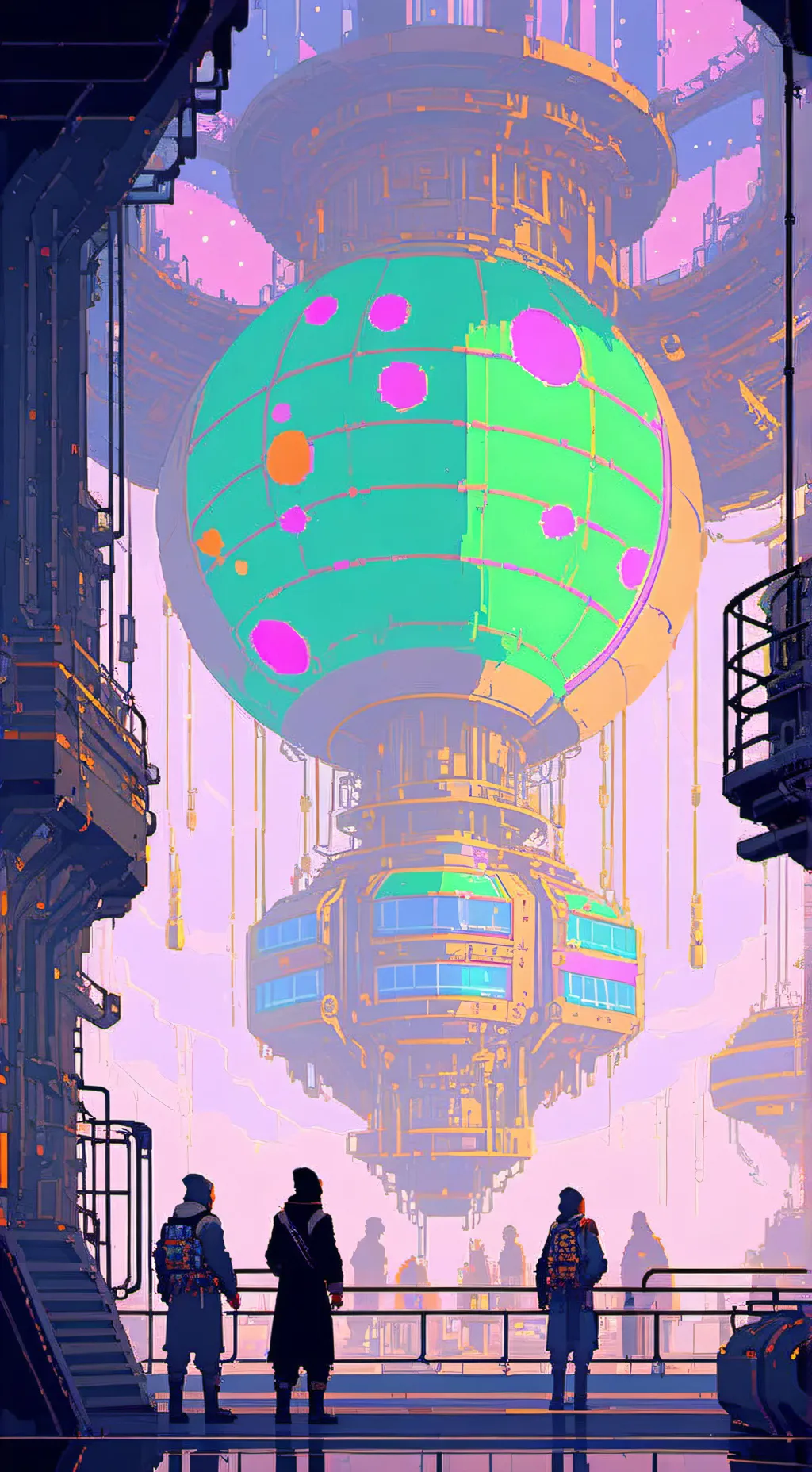 ai character: Among us background