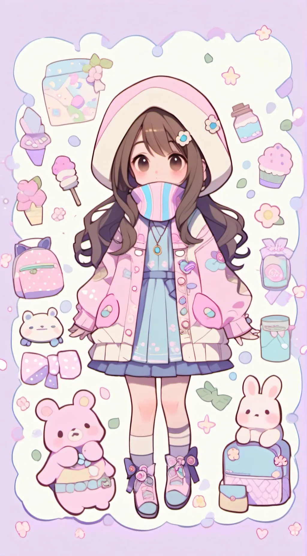 ai character: cylin background