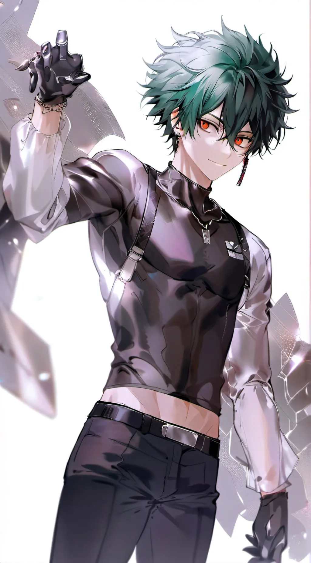 ai character: izuku villano background