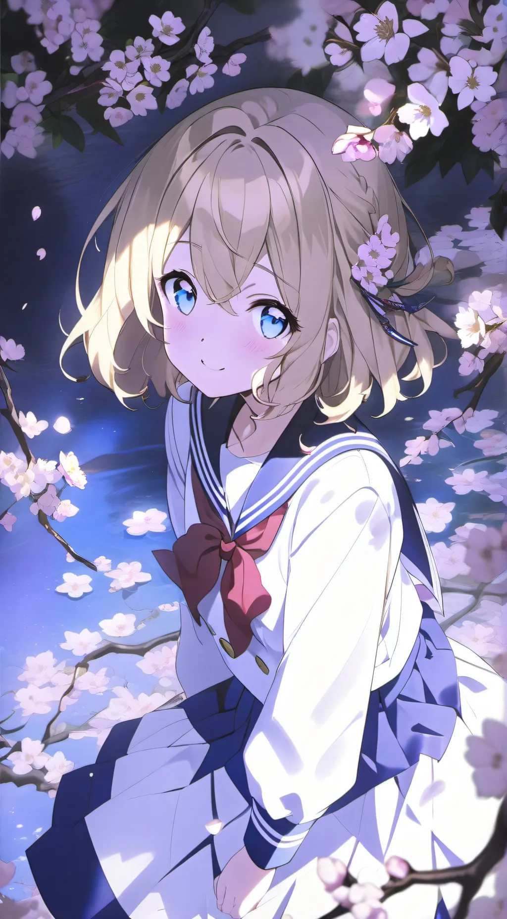 ai character: Lily background