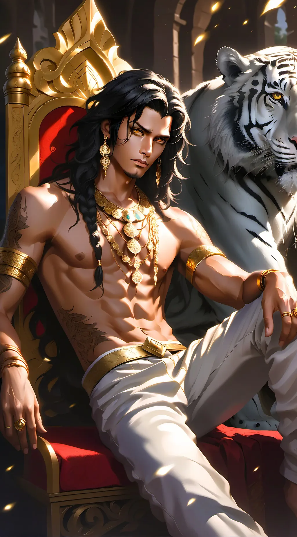 ai character: Rahid background