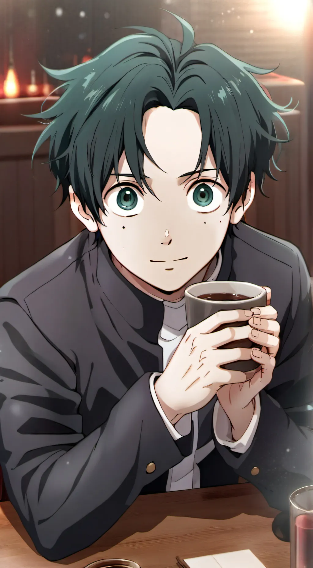 ai character: Mha background